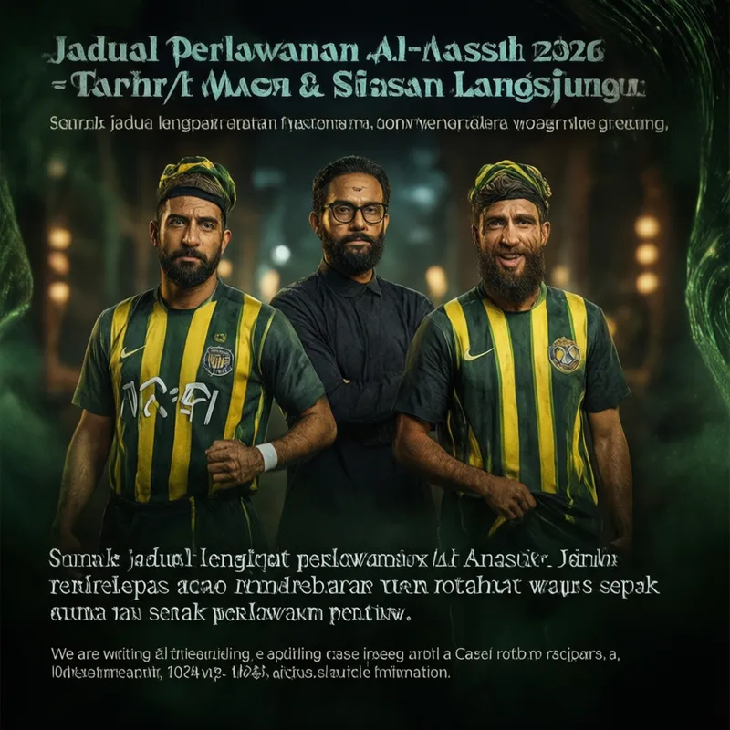 Jadual Perlawanan Al Nassr 2026
